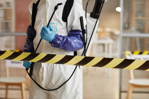 Professional Infectious Disease Decontamination technician working in Neilton, WA